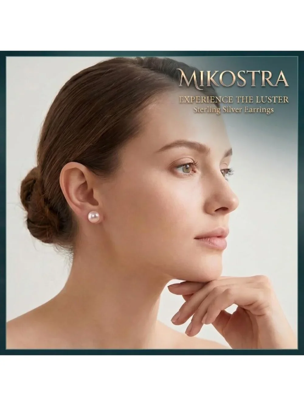 Elegant 6-10mm Pearl Stud Earrings | 925 Sterling Silver & 14K Gold Plated
